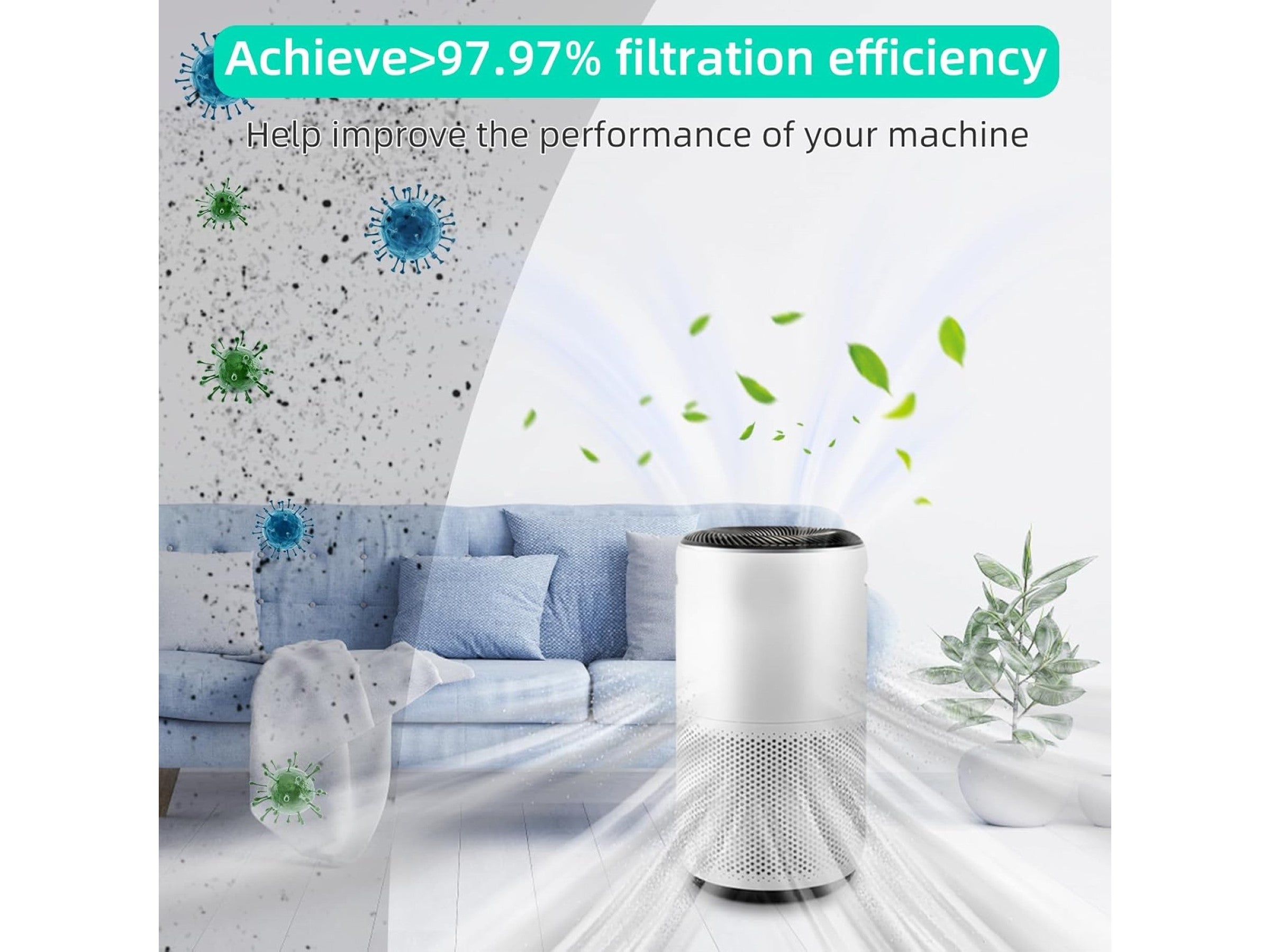 Ersättningsfilter för Levoit Core Pro 400S Luftrenare